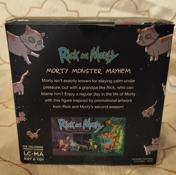New Adult Swim Rick and Morty - Morty Monster Mayhem Figure - Picture 3 of 11